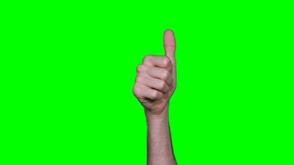 Hand showing thumbs up alt