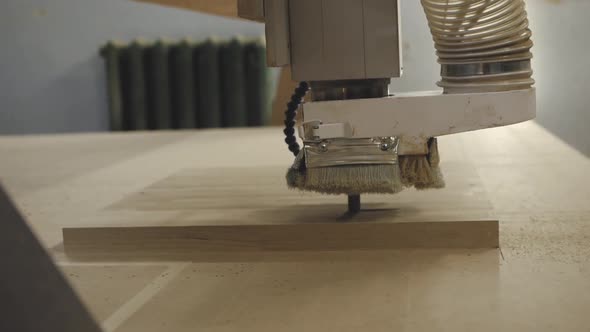 Modern Woodworking Machine with CNC