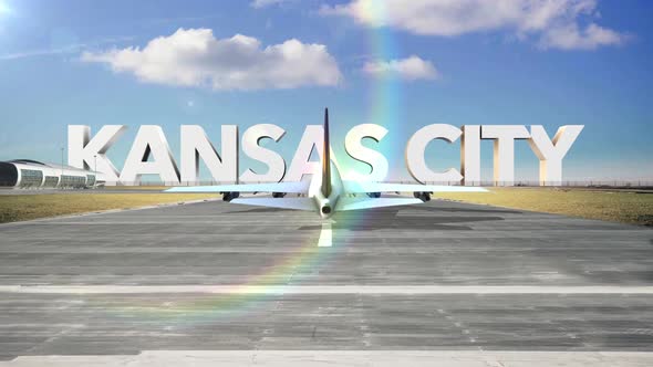 Commercial Airplane Landing Capitals And Cities Kansas City