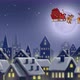 Santa Claus Fly Town  - VideoHive Item for Sale