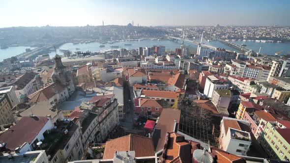 Panorama of the City of Istanbul From a Height alt