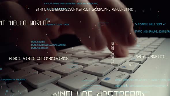 Creative Visual of Computer Programming Coding and Software Development alt