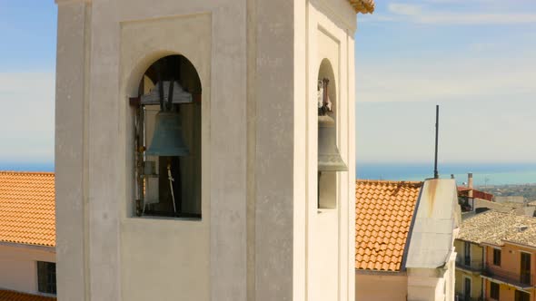 Ardore Superiore, Bell tower of a Church of a City in Calabria alt