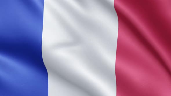 French flag | Flag of France | 60fps | UHD alt