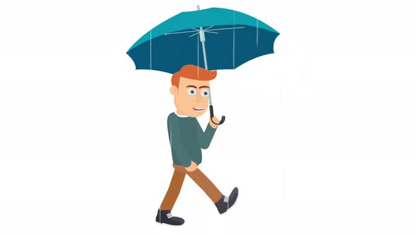 Man With An Umbrella