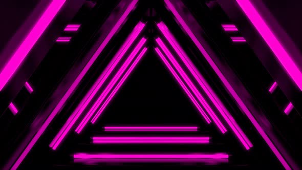 Triangle Pink Tunnel Loop