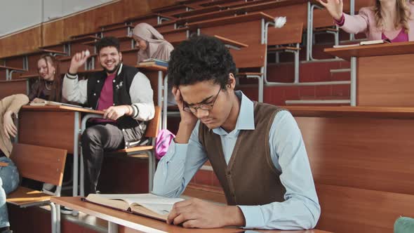 High School Students Bullying Mix-Race Boy in Class alt