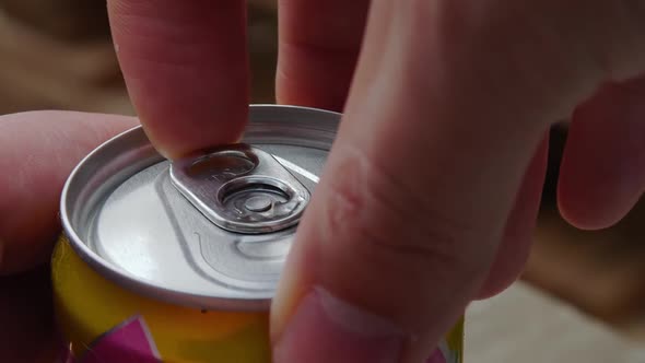 Opening Can Slow Motion