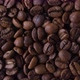 Loopable Coffee Background Roasted Coffee Beans Rotating Top View - VideoHive Item for Sale