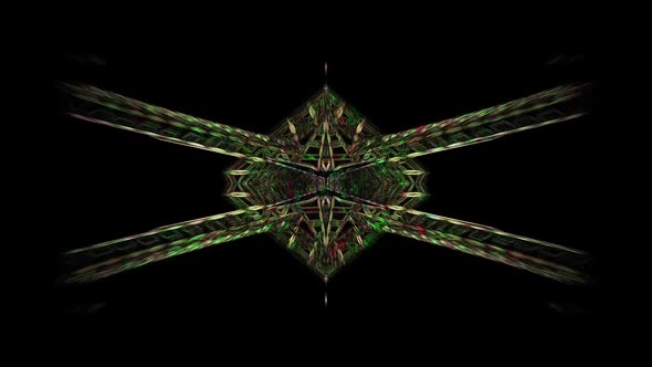 Abstract Morphing Kaleidoscope Design Loop