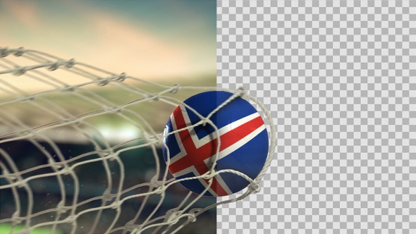 Soccer Ball Scoring Goal Day - Iceland