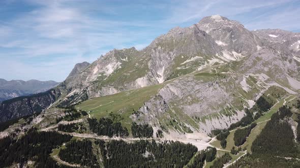 Landscape of Pralognan La Vanoise