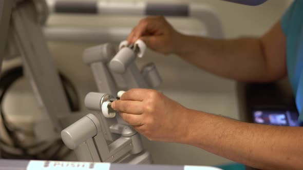 Medical Surgical Robot Surgeon Hand