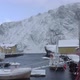 Winter Small Fishing Harbor Among the Mountains - VideoHive Item for Sale