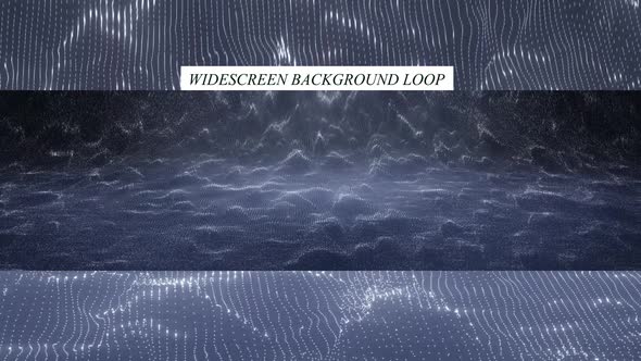 Land Of Particles   Widescreen Background alt