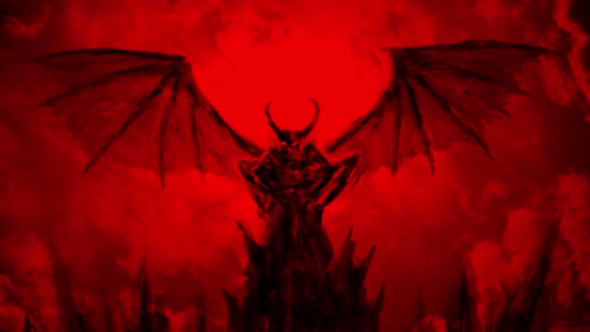 Winged Demon Red