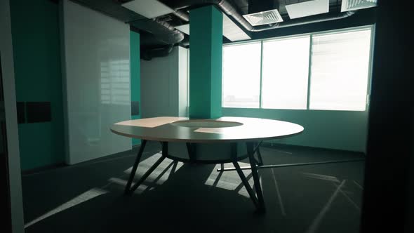 Empty Auditorium Background Template the Interior of an Empty Office Space Walk Through the Office alt