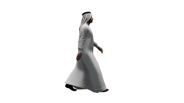 Arabic Man Walking alt