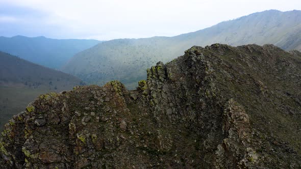 Mountain Sarma Gorge River and Forest