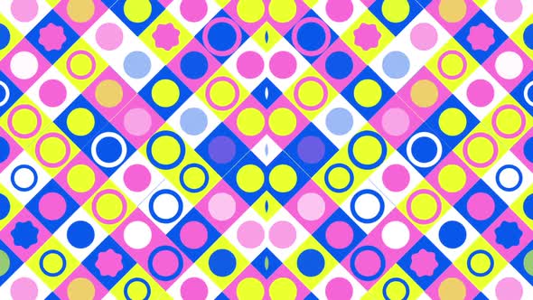Kids Colorful Polkadot Pattern Background 2 Blink Trippy Chaotic Chaos Stripe Square India Diwali