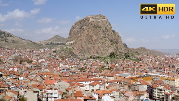 Afyon Overall View And Castle