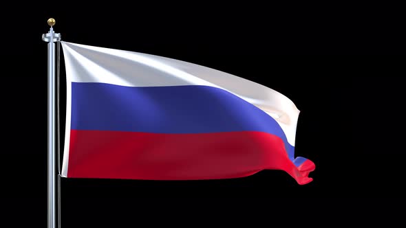 Russia Waving Flag alt