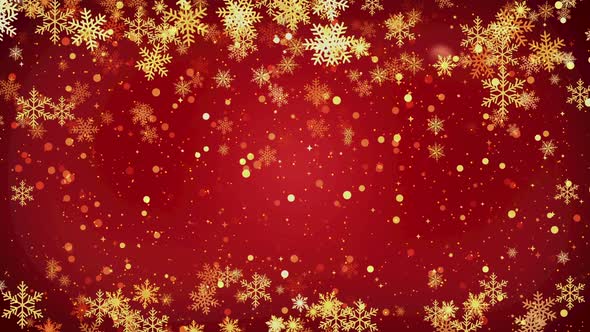 Christmas Gold Snowflake alt