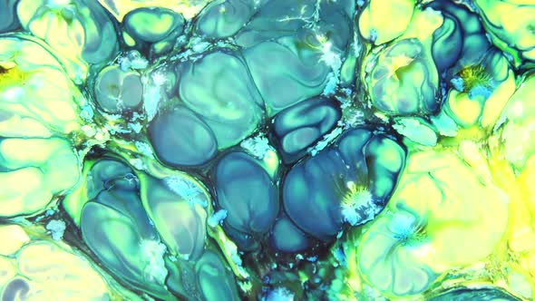 Psychedelic Cosmos Galaxy Paint Texture Background alt