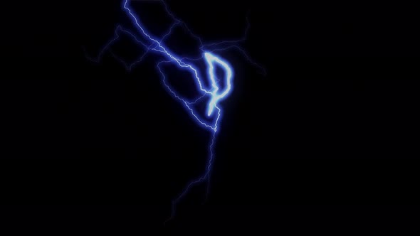 Blue Lightning Thunder