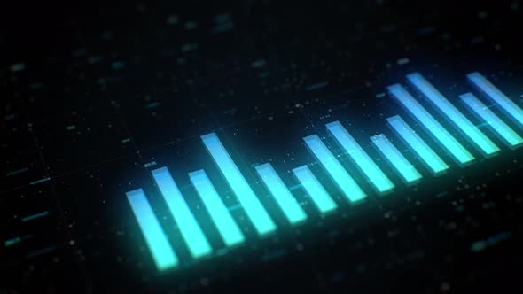 Abstract Financial bars alt