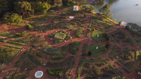 Wonder garden Paseo El Rosedal Buenos Aires Argentina alt