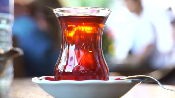 Turkish tea glass beaker