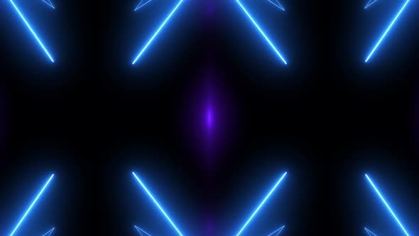 Dinamic Neon Light Background Full Hd