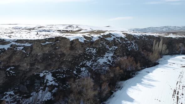 Young Man Walking The Village Road alt