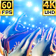Neon Glowing Stars Tunnel 4k - 177