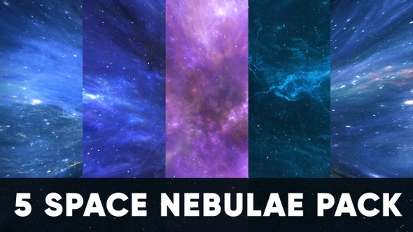 5 Space Nebulae Pack