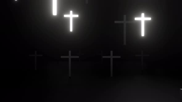 Cross Neon 01 4k 