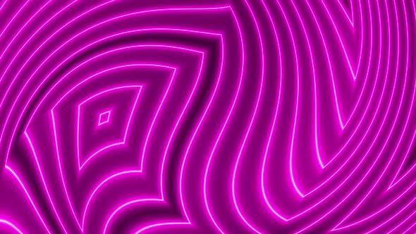 Animated spiral glowing neon line animation. Vd 1054