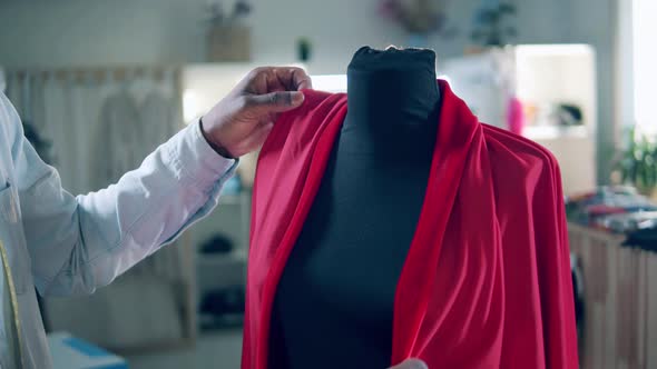 Fabric is Getting Adjusted on the Dummy alt