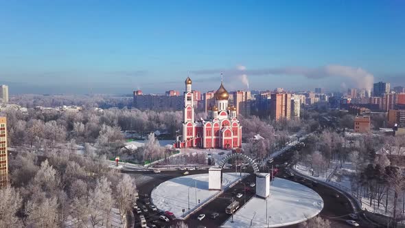 Odintsovo Russia Winter Cityscape alt