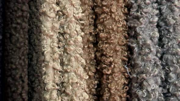 Artificial Fur in Different Shades and Colors