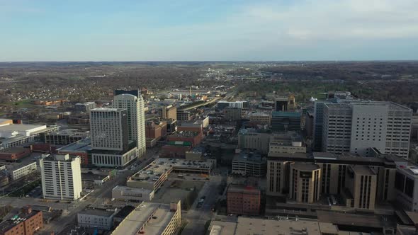 Flyover Downtown Rochester, Minnesota alt