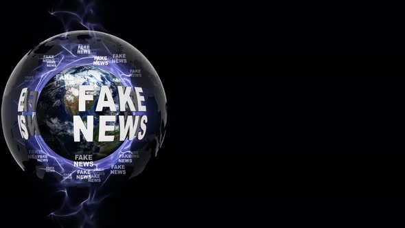Fake News Text Around the Earth alt