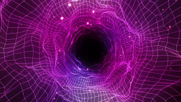 Retro Grid Wave Tunnel alt