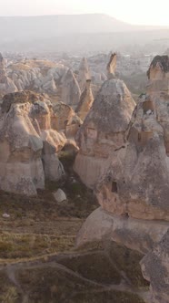 Cappadocia Landscape Aerial View alt