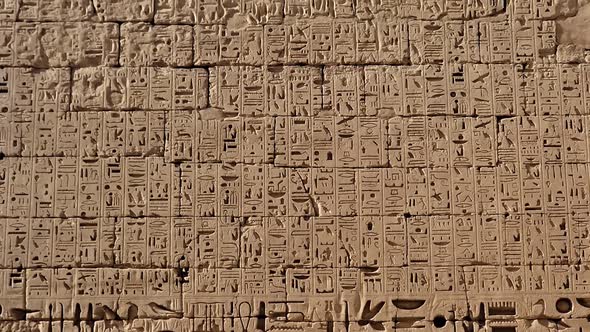 Temple of Medinet Habu. Egypt, Luxor