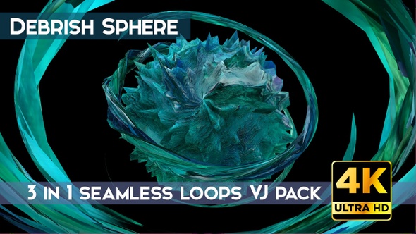 Debrish Sphere VJ Loops
