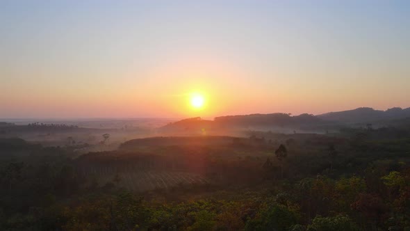 Nature video sunset sky with clouds Nature and travel.Full frame background sky sunset.