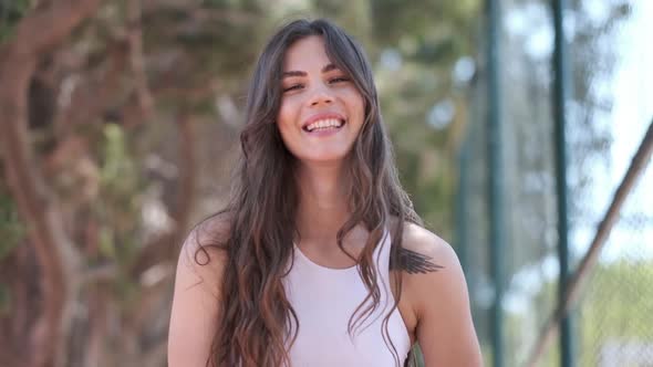 Beautiful Girl Laughing alt