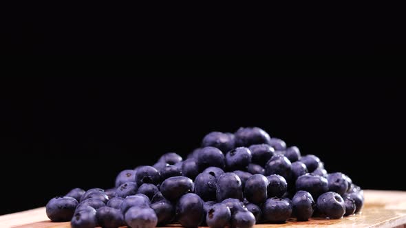 Blueberries on Table